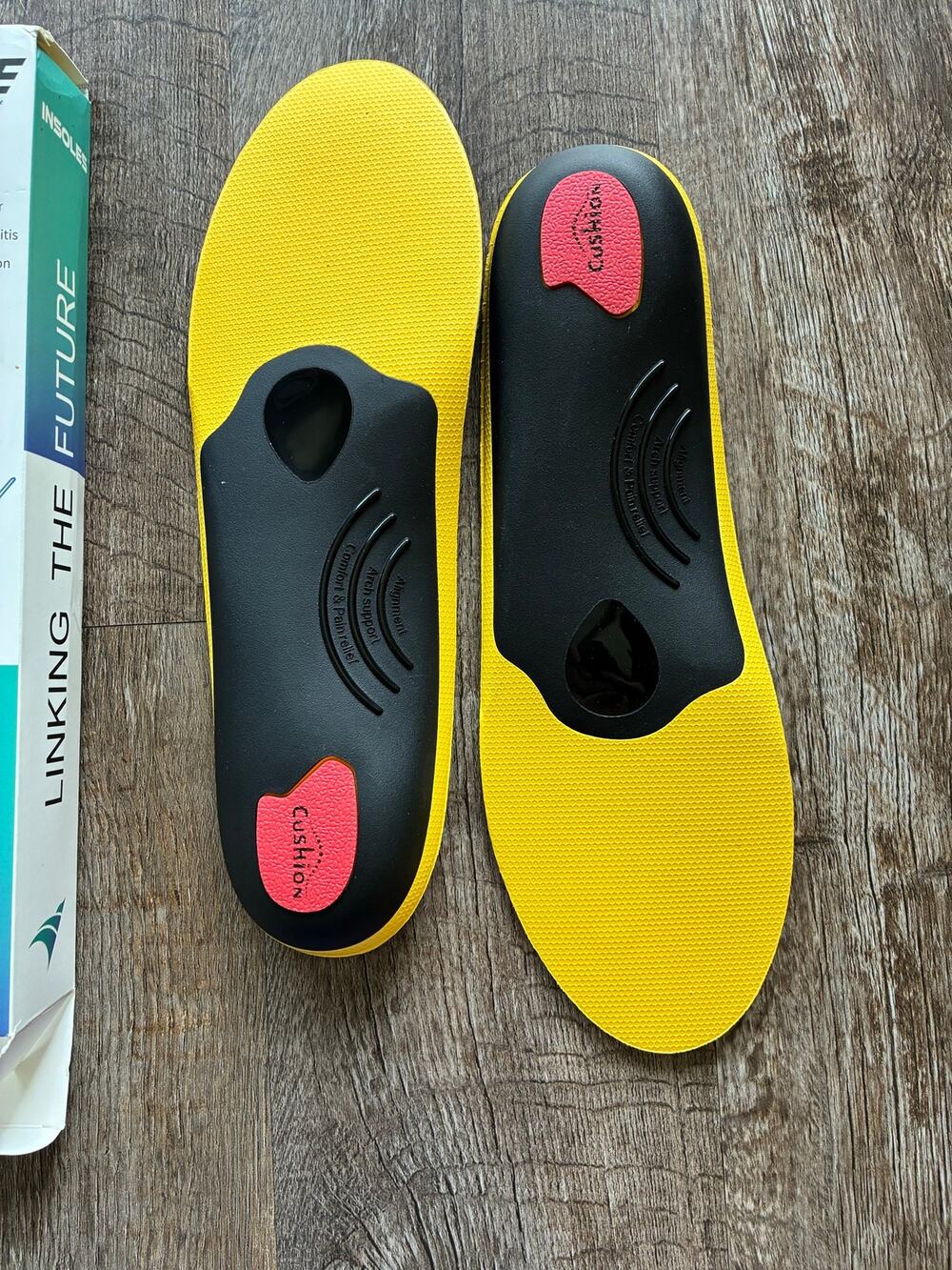 NWT valsole inserts arch support mens 14